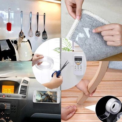 Transparent Double Tape 5M length