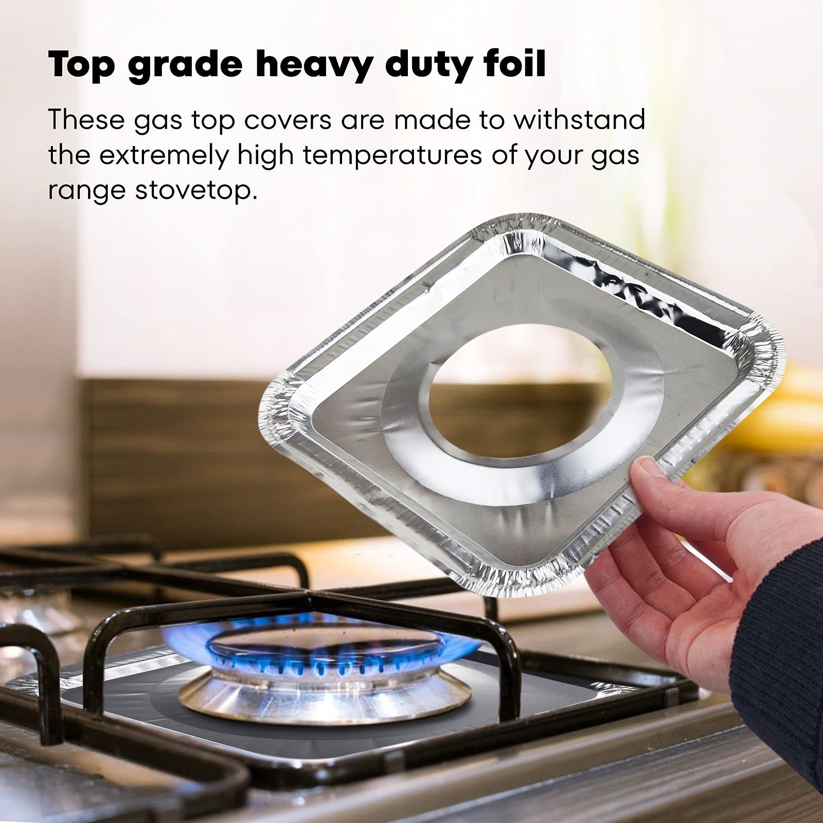 10pcs Stove Top Cover Aluminum Foil