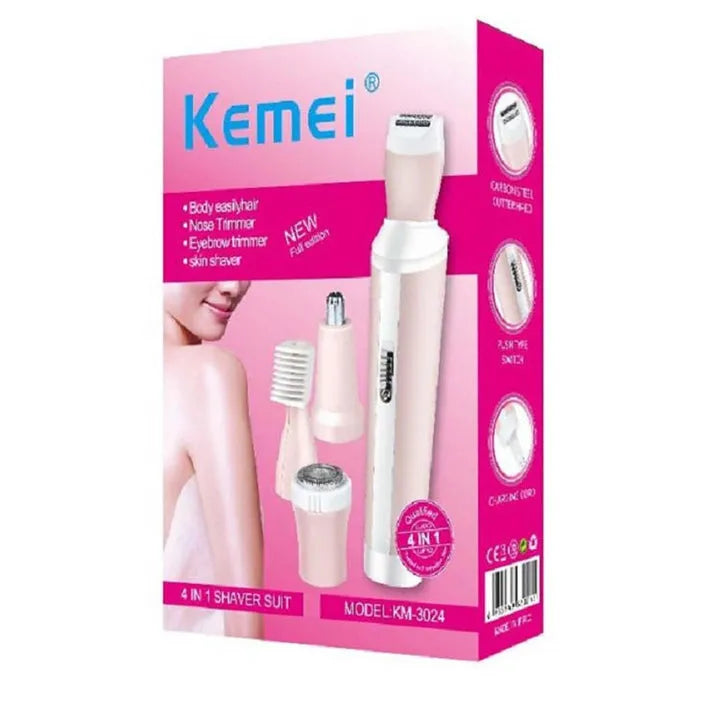 Kemei 4 in 1 Lady Trimmer, epilator Shaver