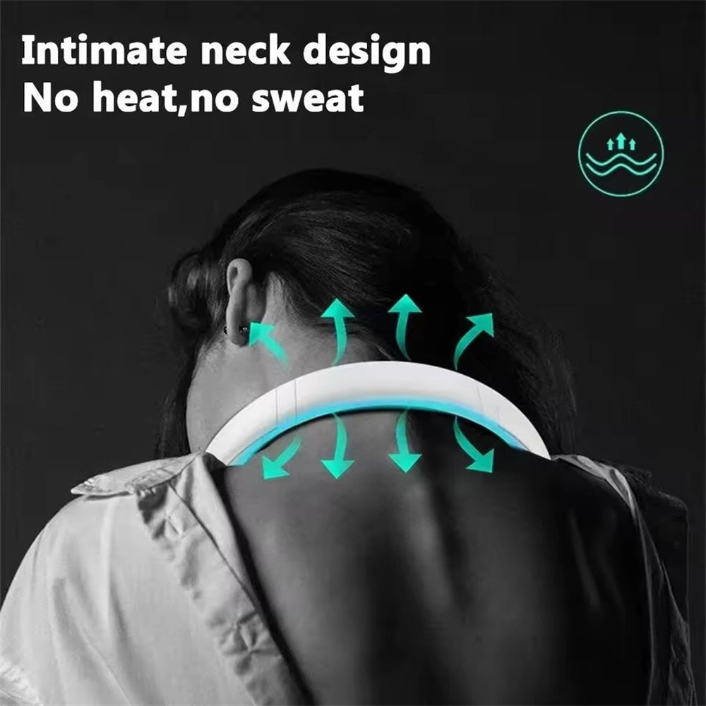 Blades less Rechargeable Charging Neck Fan